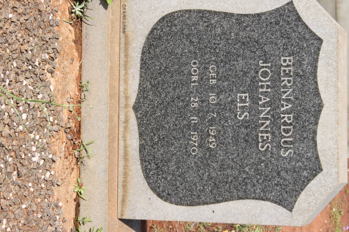 ELS Bernardus Johannes 1949-1970