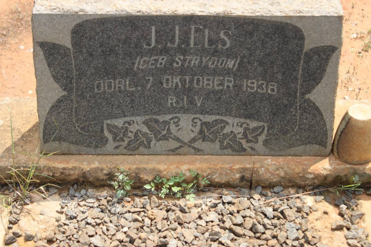 ELS J.J. nee STRYDOM -1938