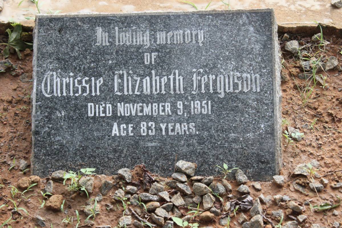 FERGUSON Chrissie Elizabeth -1951