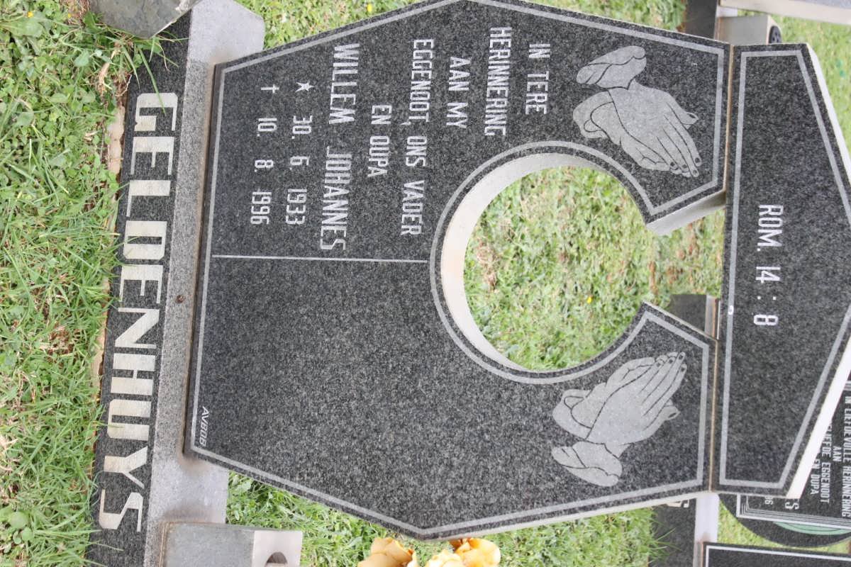 GELDENHUYS Willem Johannes 1933-1996