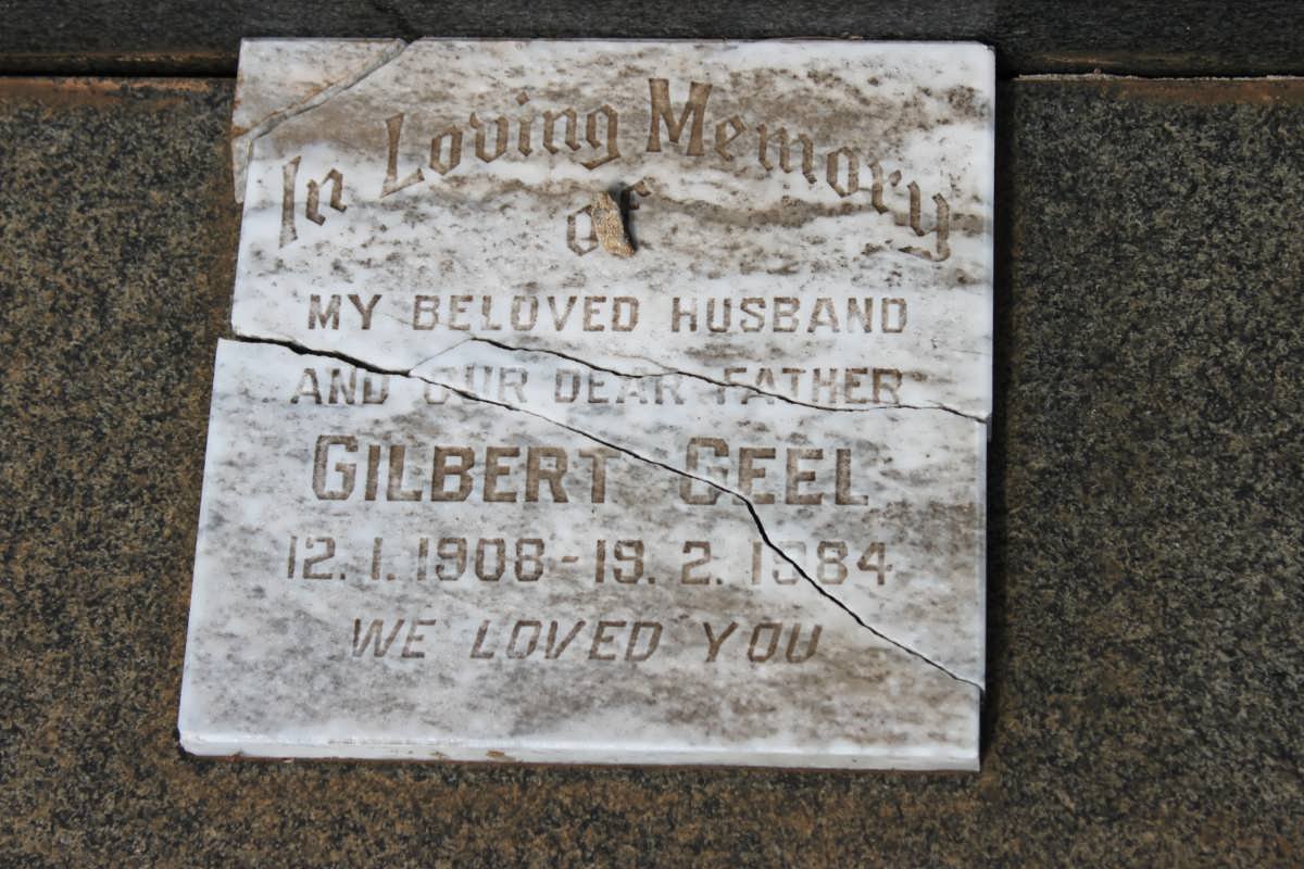 GEEL Gilbert 1908-1984