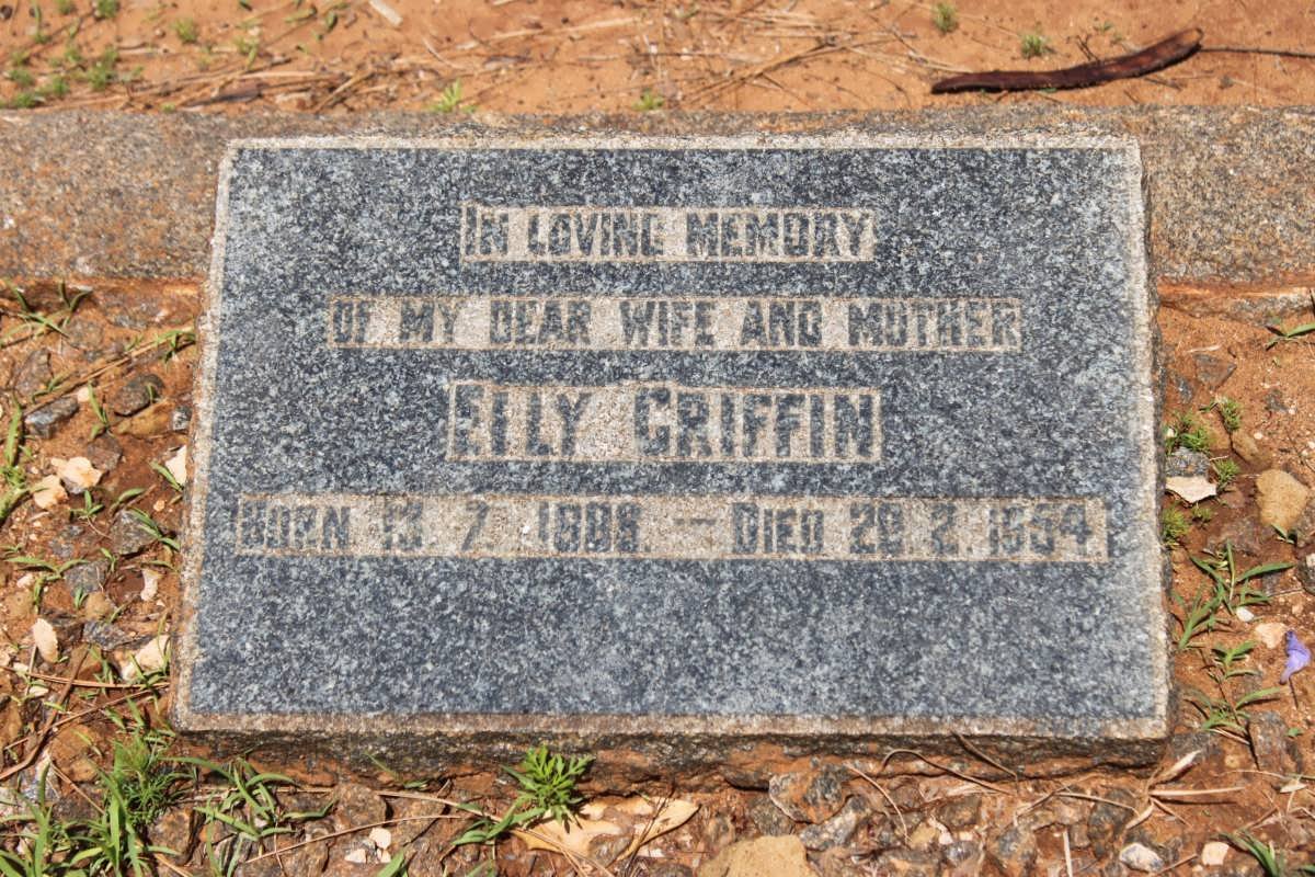 GRIFFIN Eily 1888-1954