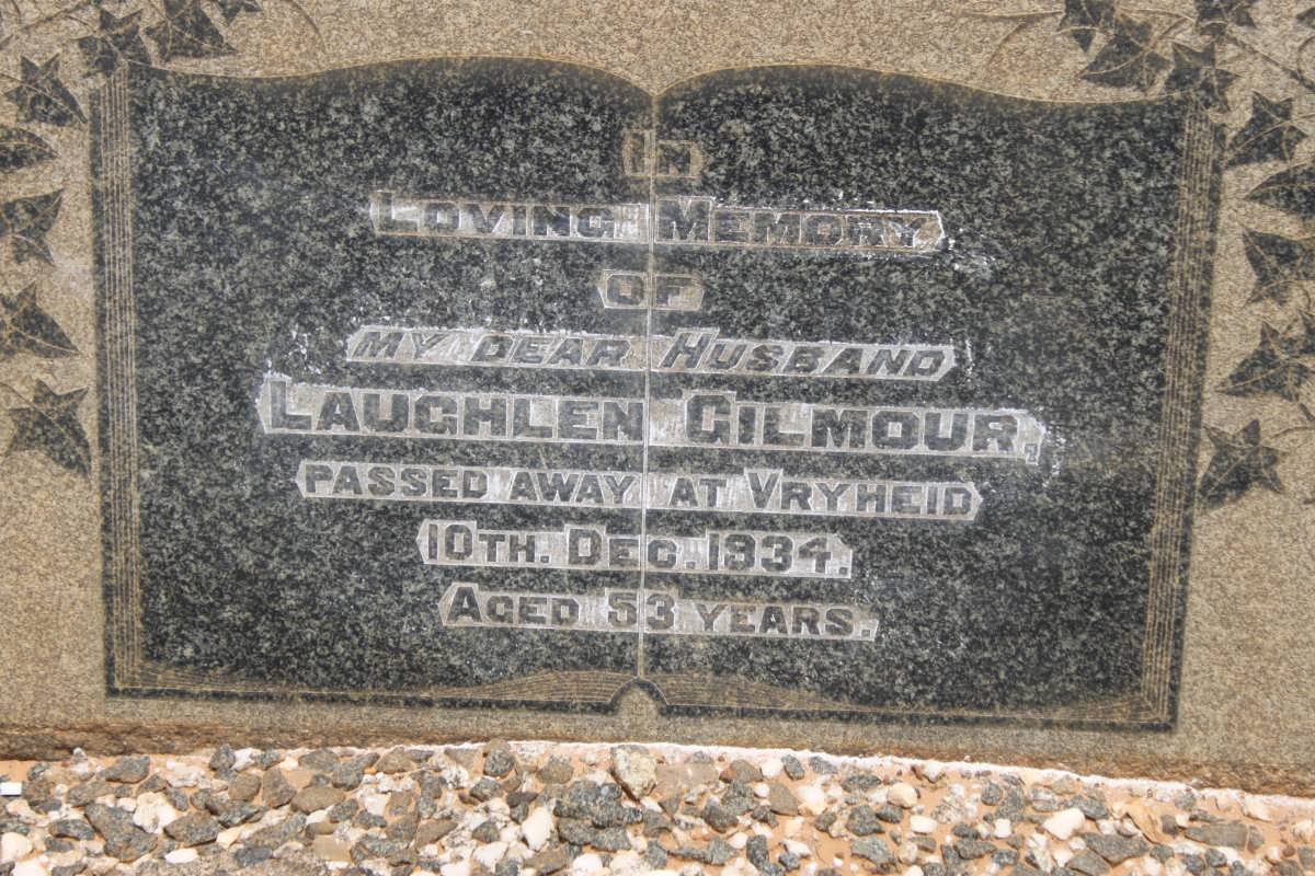 GILMOUR Laughlen -1934