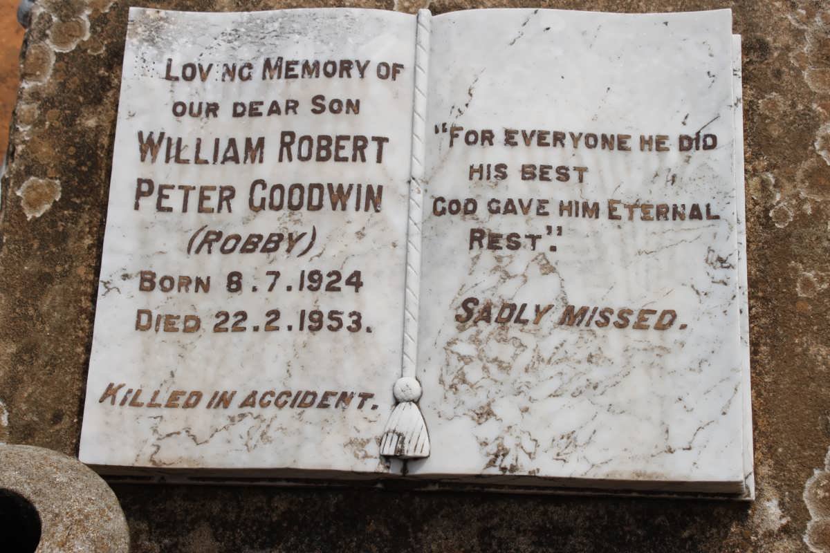 GOODWIN William Robert 1924-1953