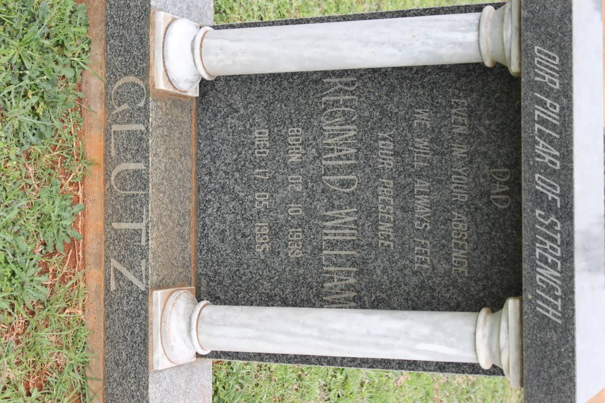 GLUTZ Reginald William 1939-1995