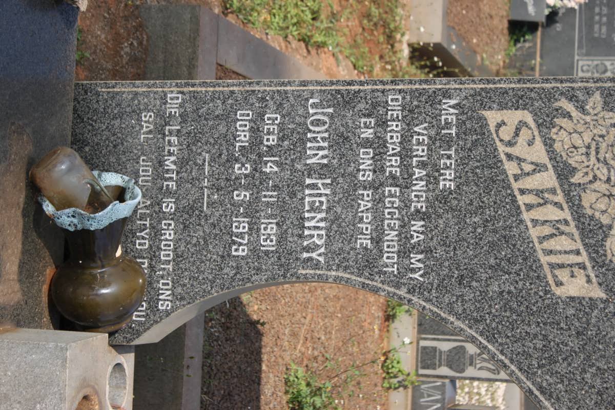 HENRY John 1931-1979