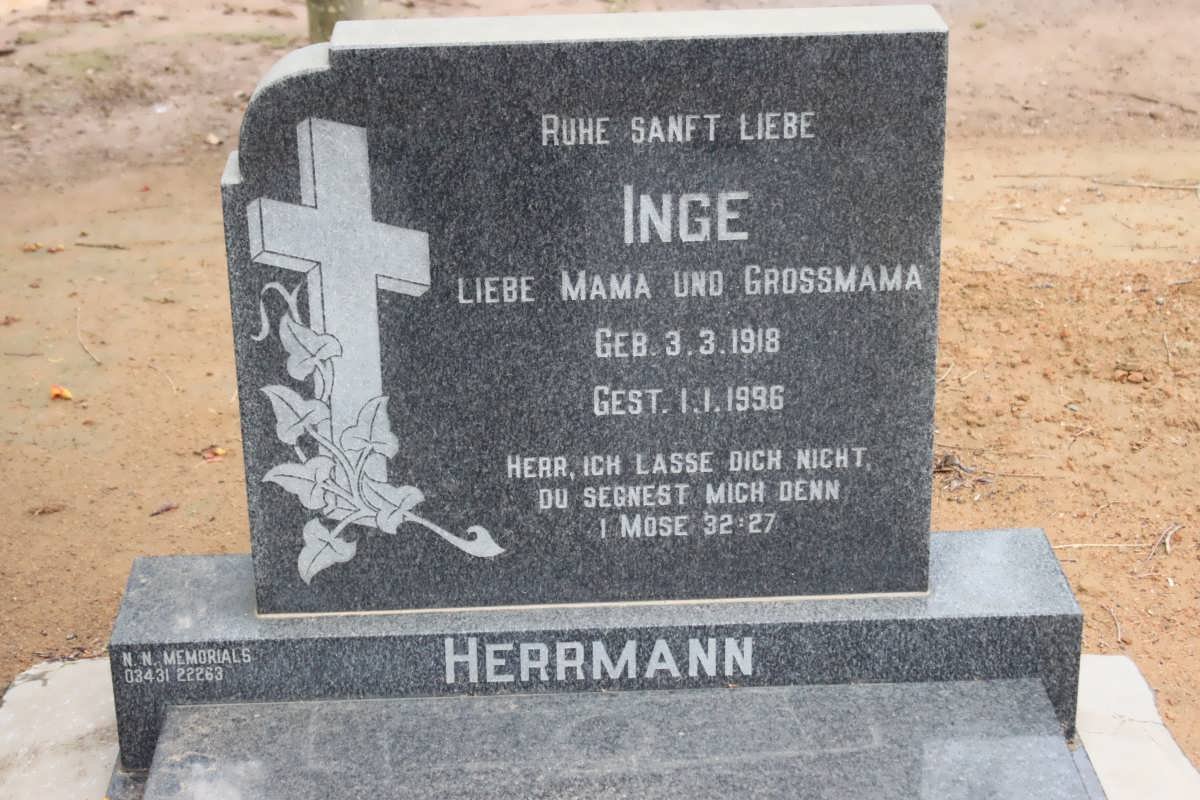HERRMANN Inge 1918-1996