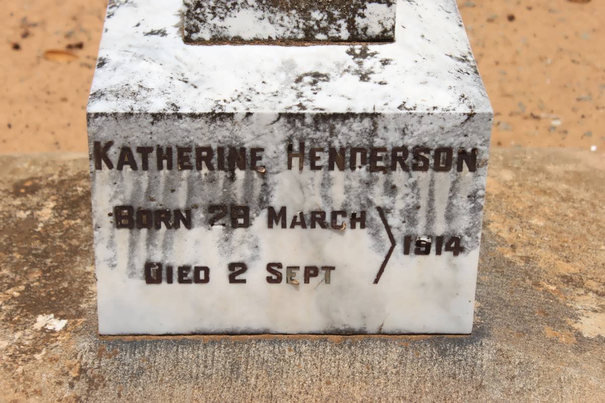 HENDERSON Katherine 1914-1914