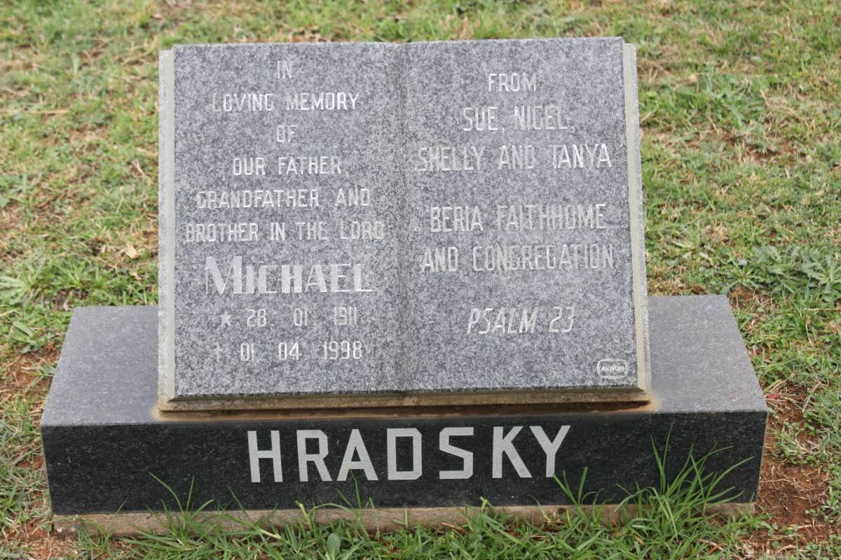 HRADSKY Michael 1911-1998