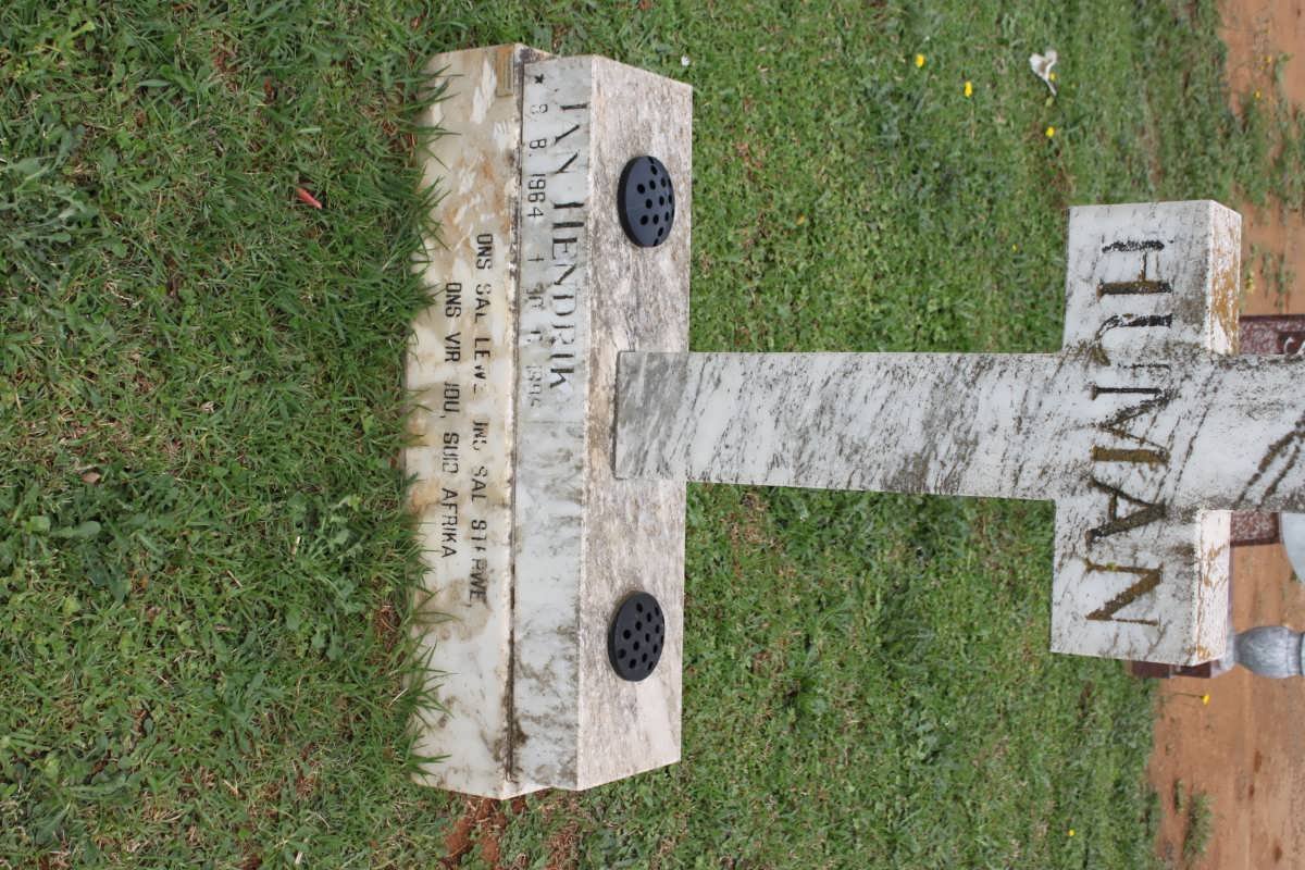 HUMAN Jan Hendrik 1964-1996