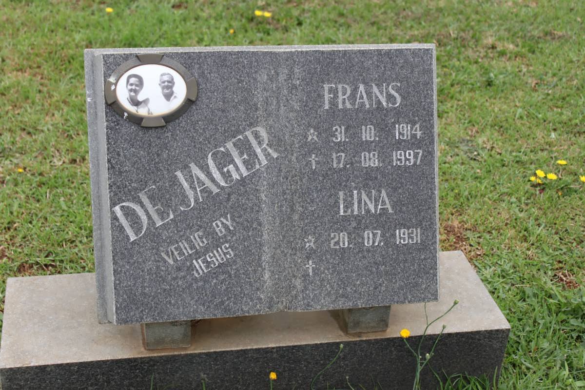 JAGER Frans, de 1914-1997 &amp; Lina 1931-