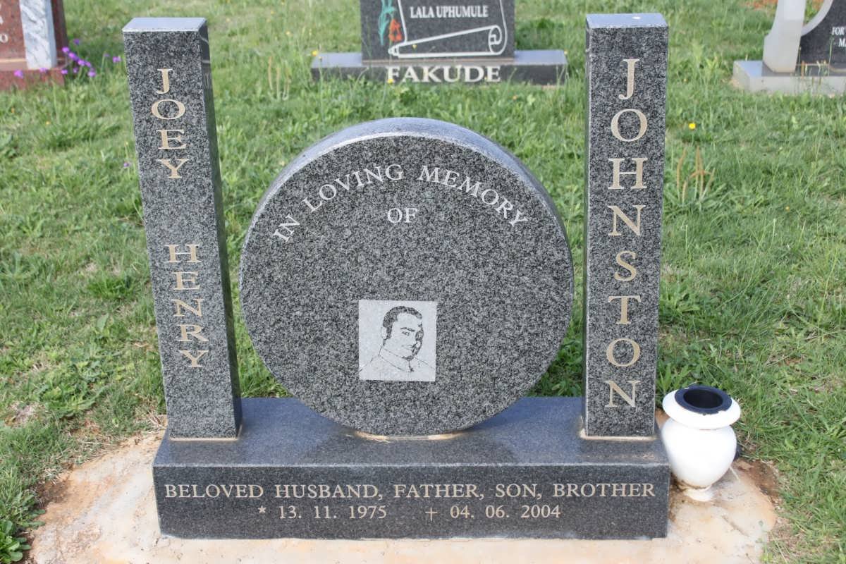 JOHNSTON Joey Henry 1975-2004
