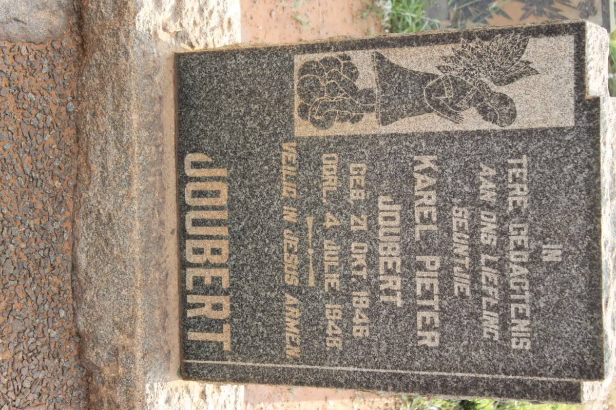JOUBERT Karel Pieter 1946-1948