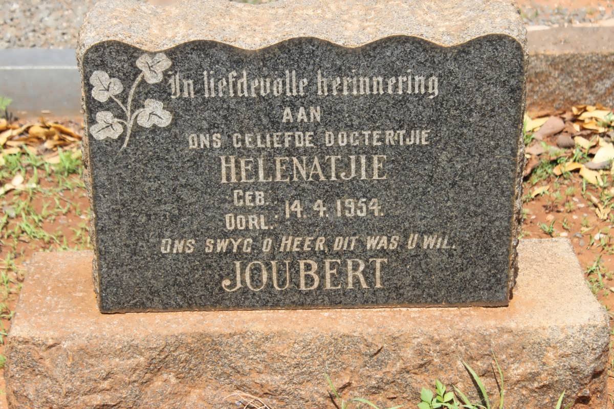 JOUBERT Helenatjie 1954-1954