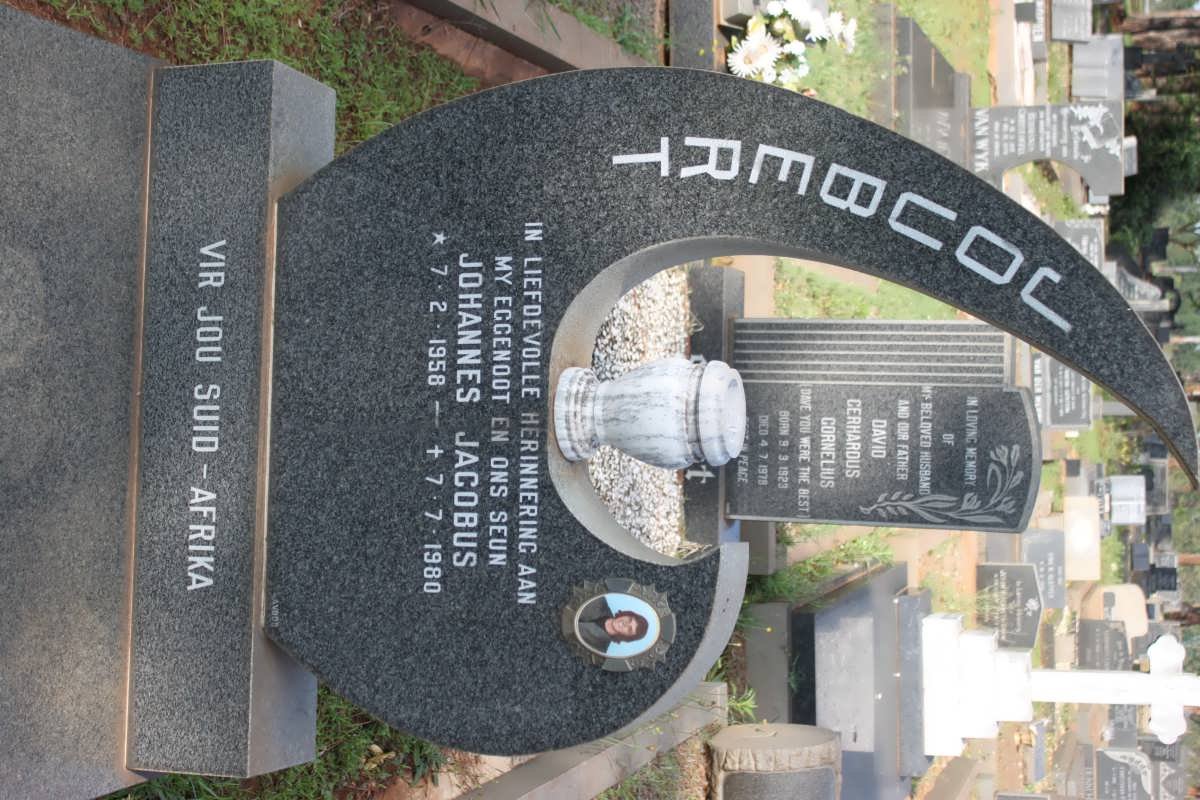 JOUBERT Johannes Jacobus 1958-1980