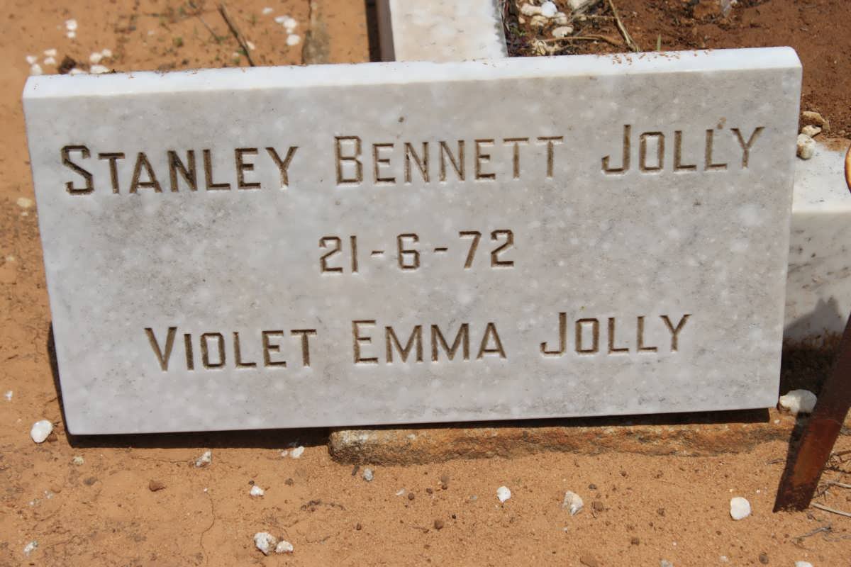 JOLLY Stanley Bennett :: JOLLY Violet Emma
