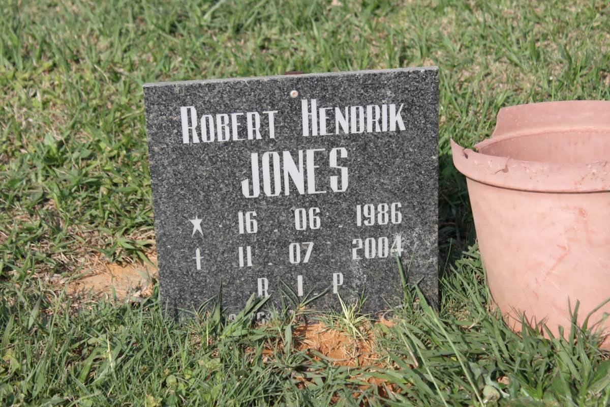 JONES Robert Hendrik 1986-2004
