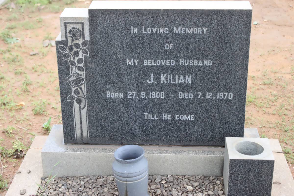 KILIAN J. 1900-1970
