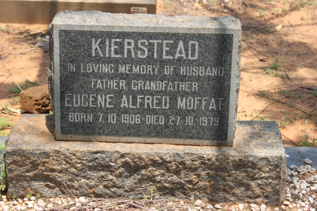 KIERSTEAD Eugene Alfred Moffat 1906- 1979