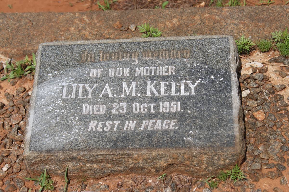 KELLY Lily A.M. -1951