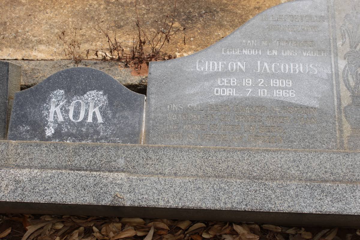 KOK Gideon Jacobus 1909-1966