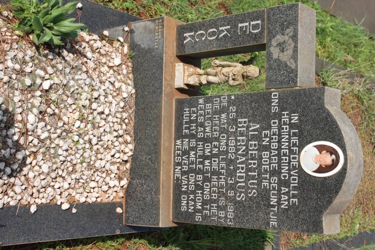 KOCK Albertus Bernardus, de 1982-1983