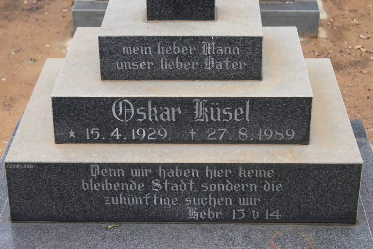 KÜSEL Oskar 1929-1989