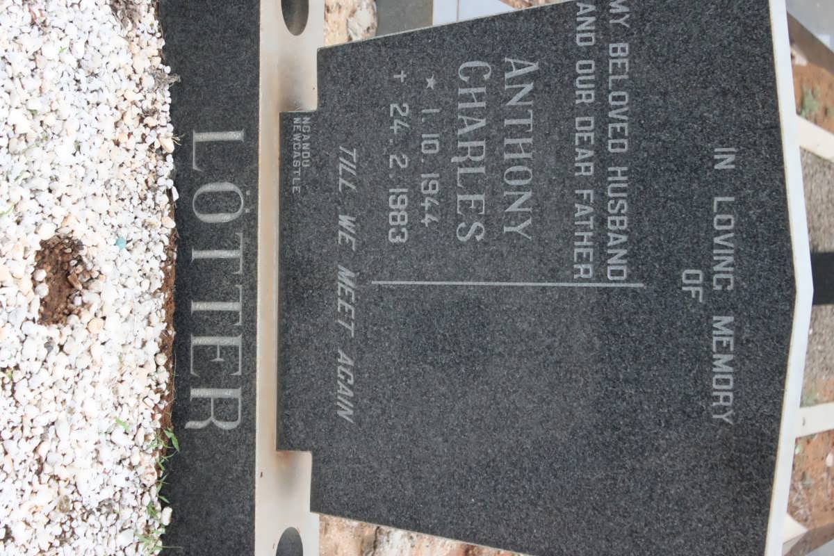 LÖTTER Anthony Charles 1944-1983