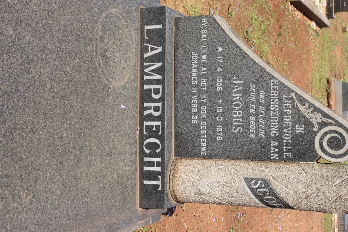 LAMPRECHT Jakobus 1956-1976