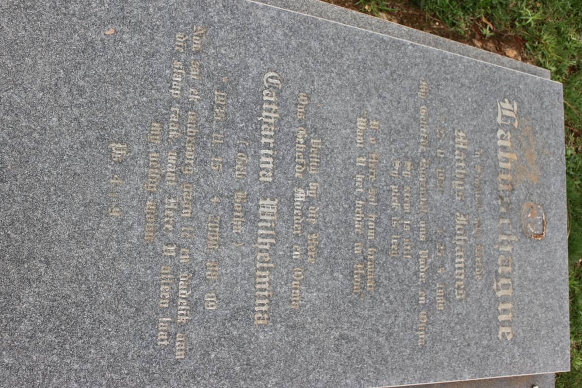 LABUSCHAGNE Mathys Johannes 1930-1989 &amp; Catharina Wilhelmina BOTHA 1935-2009