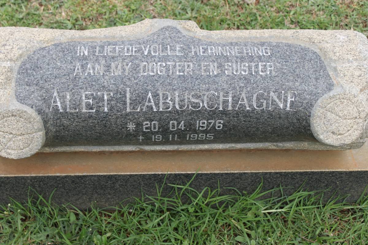 LABUSCHAGNE Alet 1976-1995