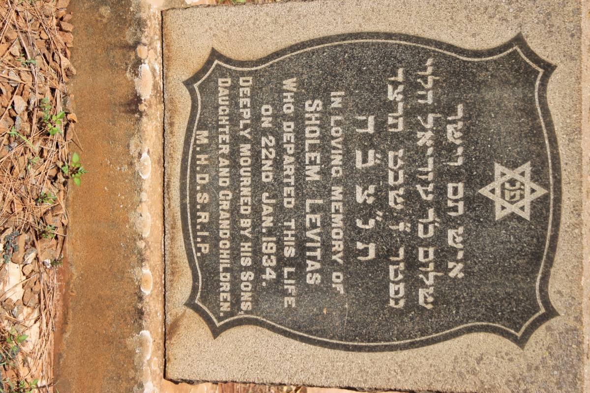 LEVITAS Sholem -1934