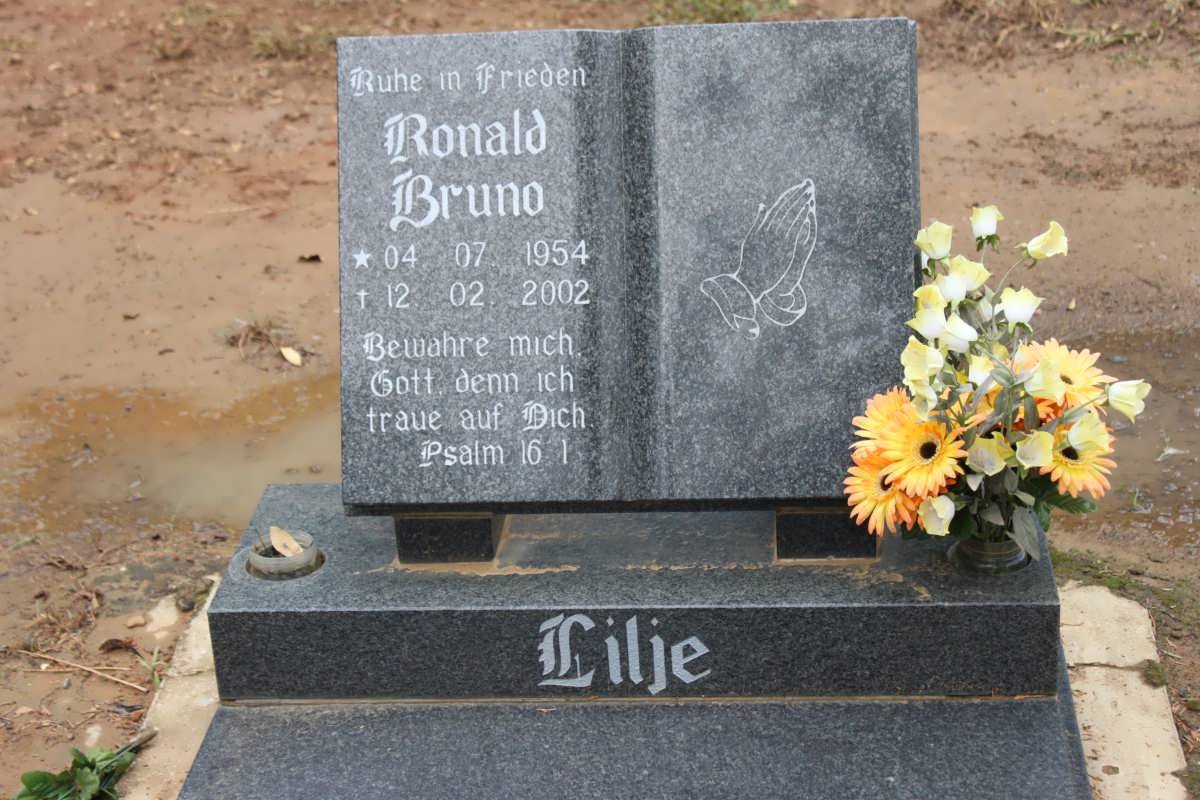 LILJE Ronald Bruno 1954-2002