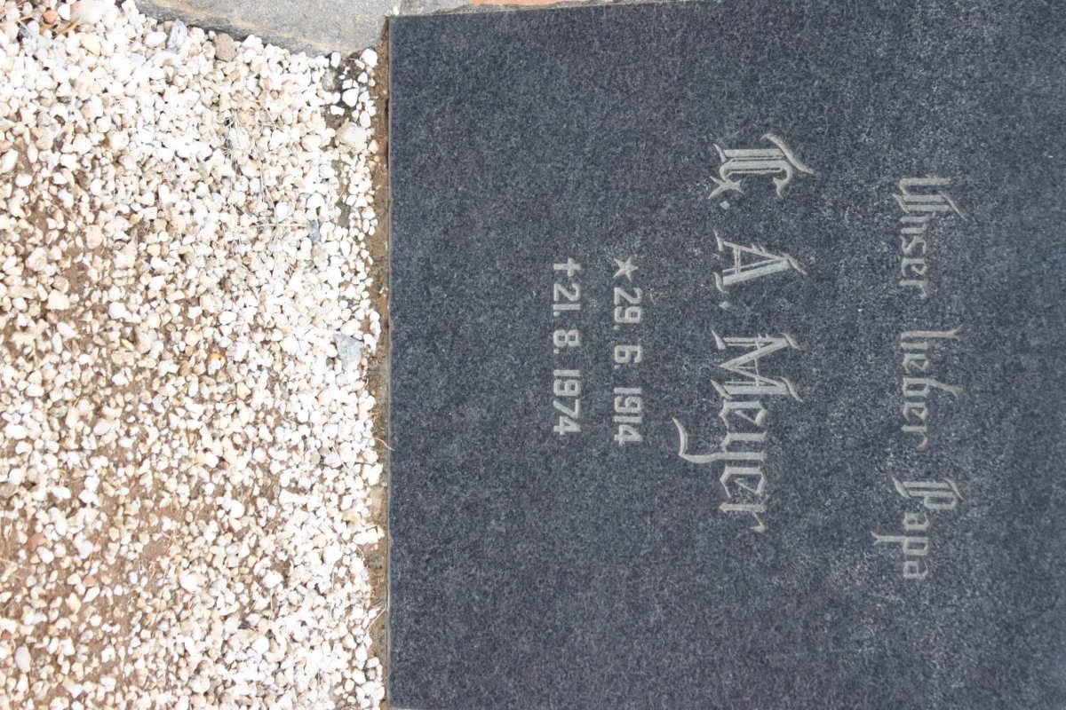 MEYER G.A. 1914-1974