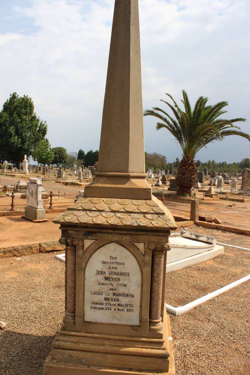 MEYER Izak Johannes 1870-1897
