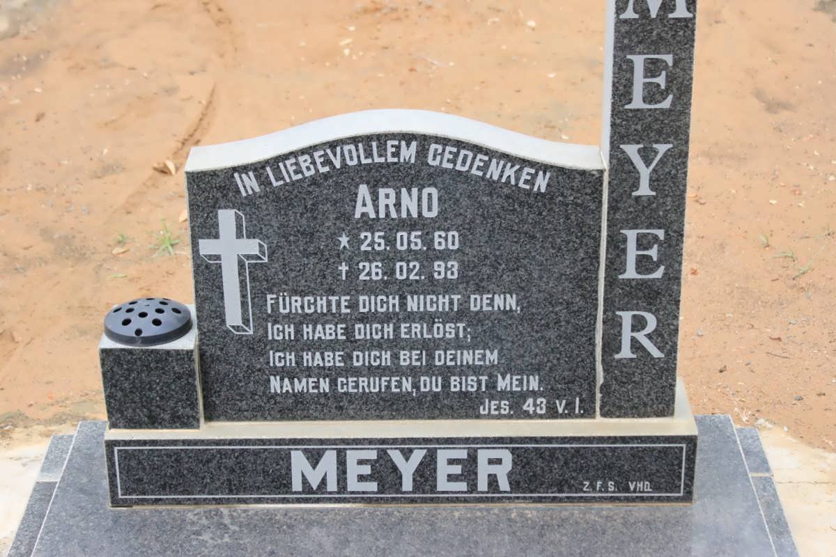 MEYER Arno 1960-1993