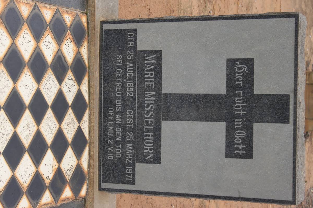 MISSELHORN Marie 1892-1971
