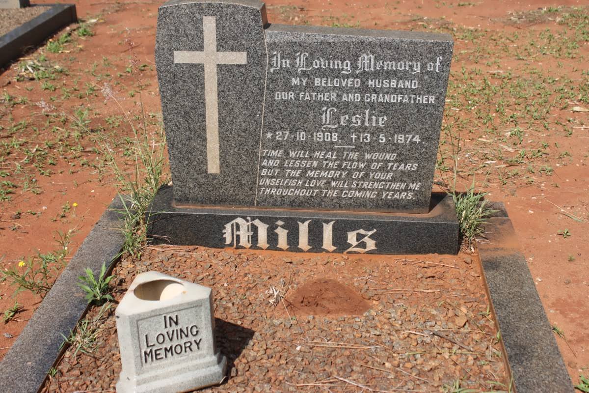 MILLS Leslie 1908-1974