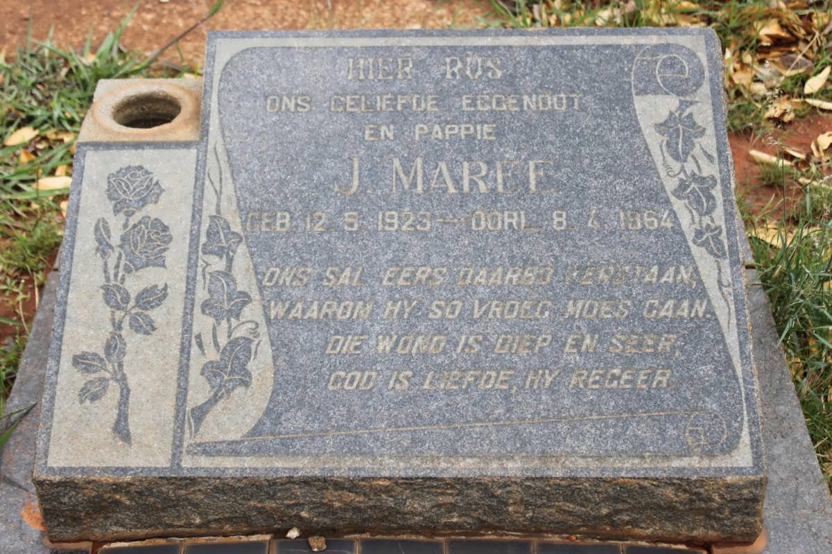 MAREE J. 1923-1964