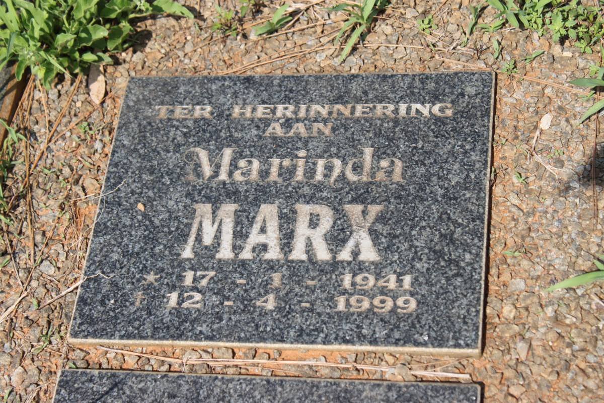 MARX Marinda 1941-1999