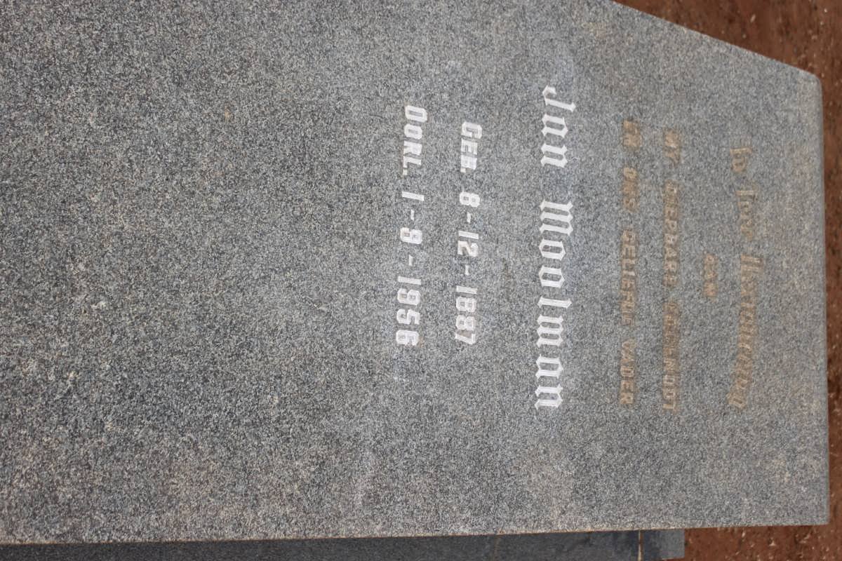 MOOLMAN Jan 1887-1956