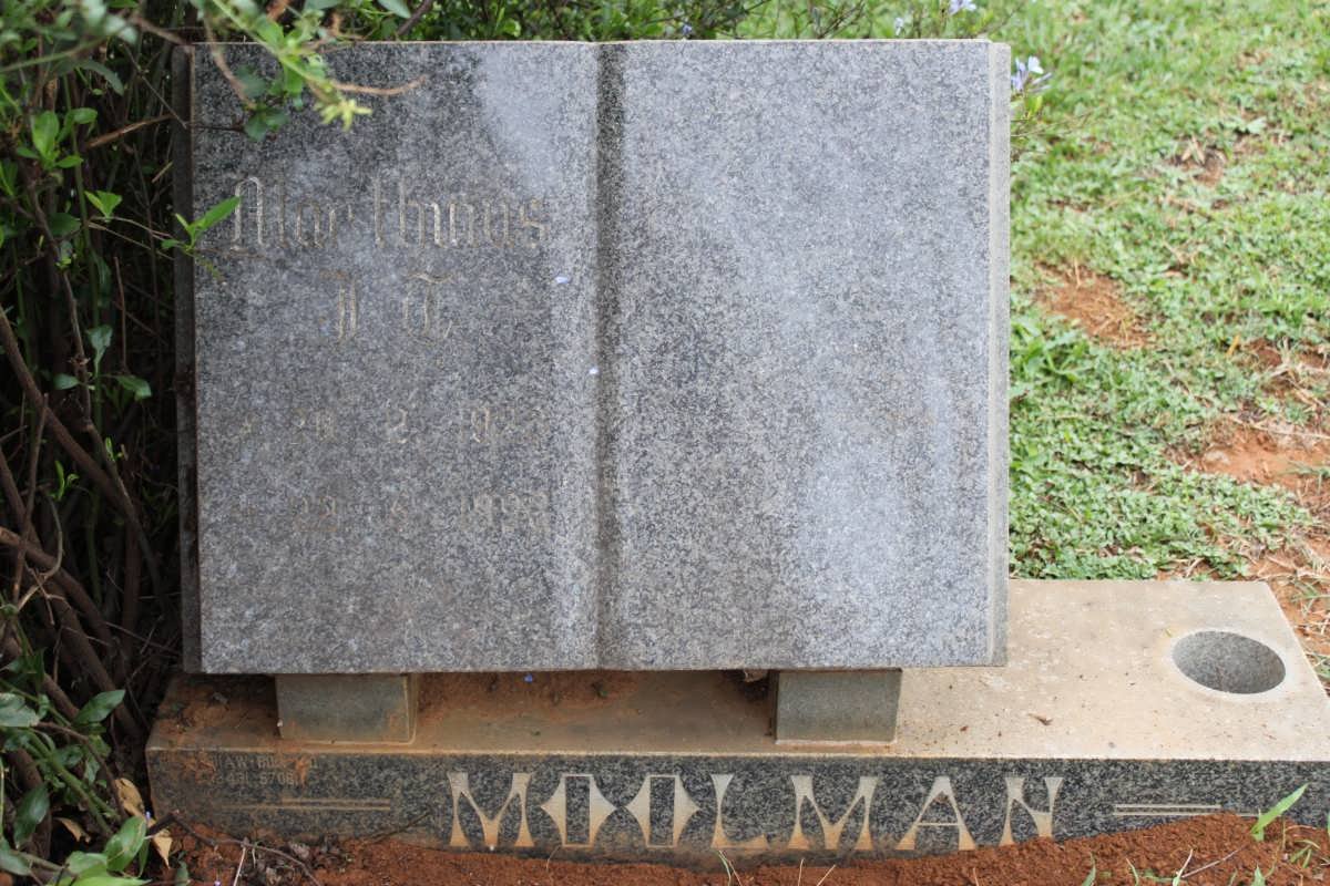 MOOLMAN Marthinus 192?-1993