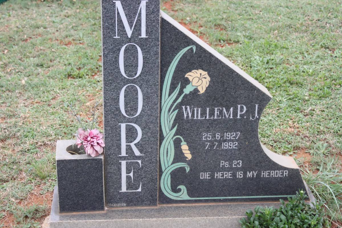 MOORE Willem P.J. 1927-1992