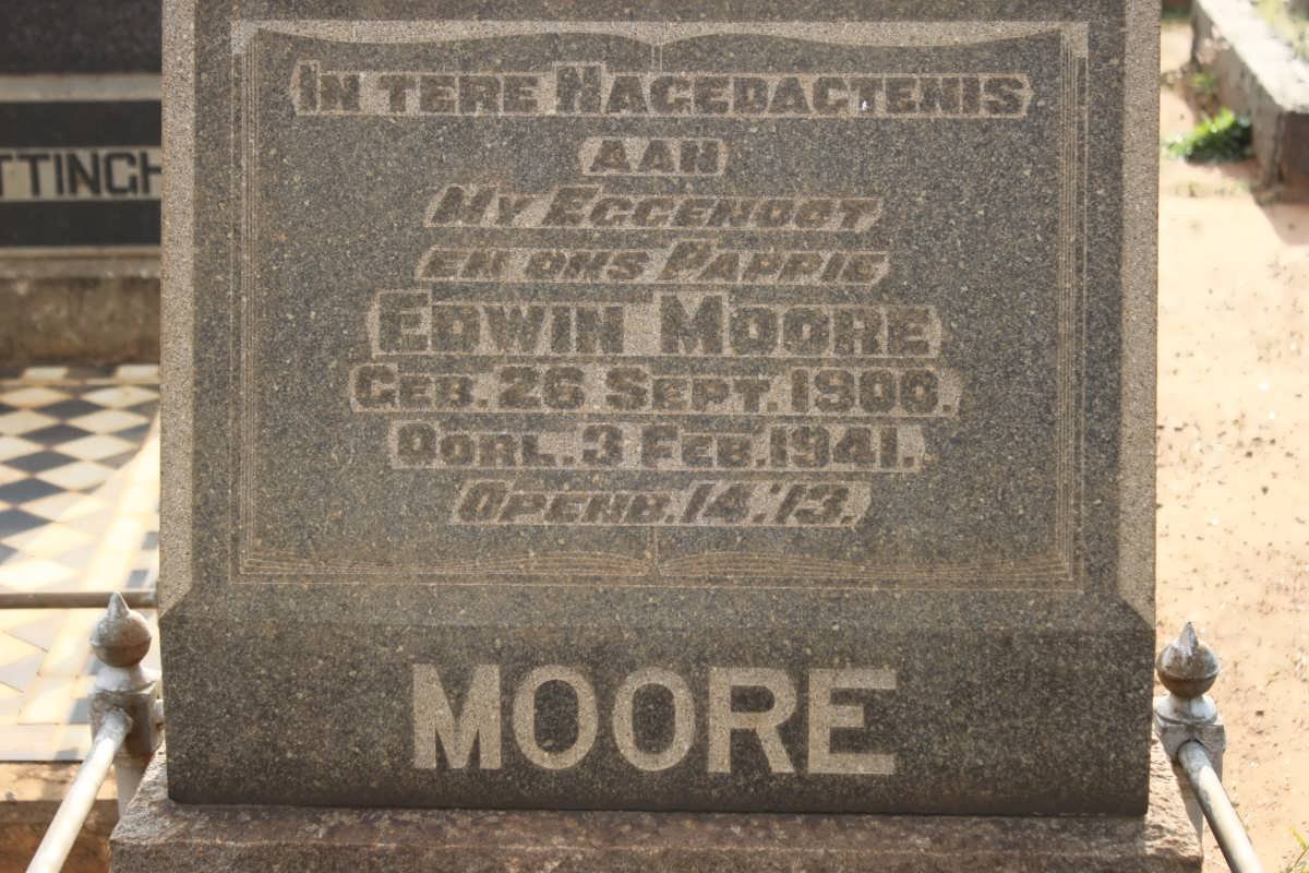 MOORE Edwin 1900-1941