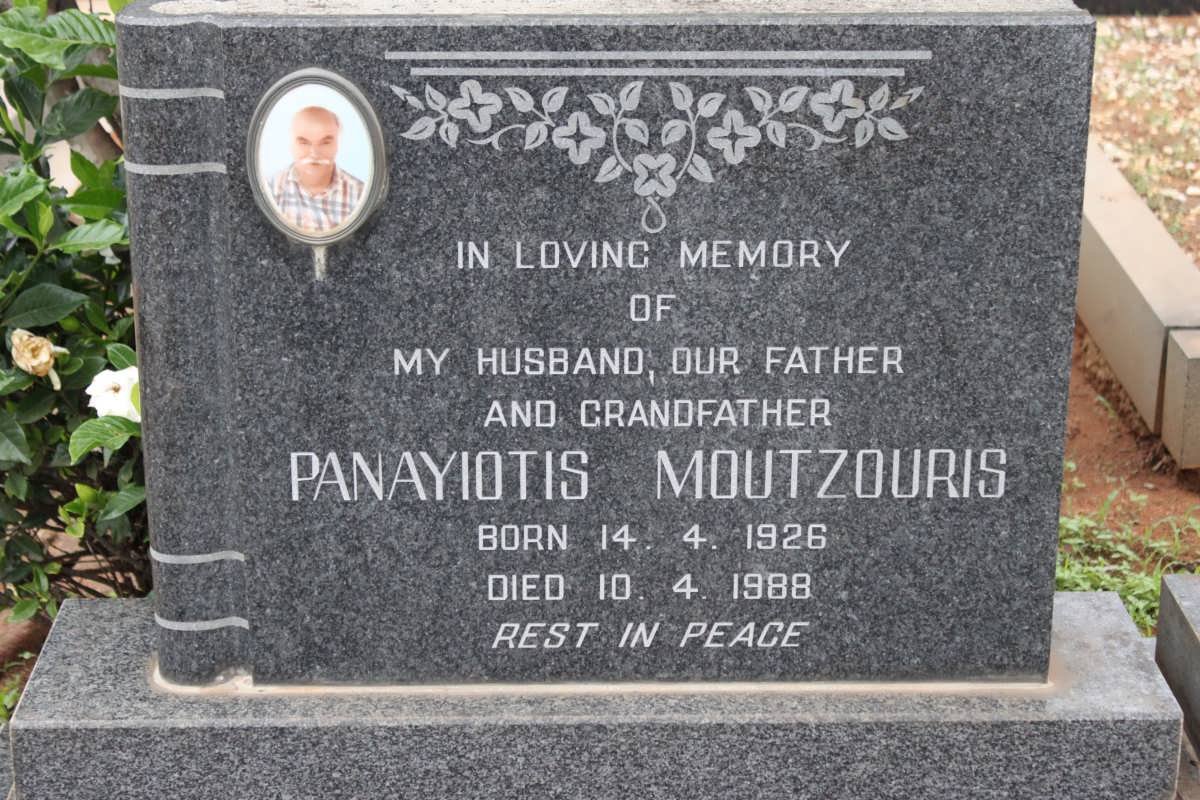MOUTZOURIS Panayiotis 1926-1988
