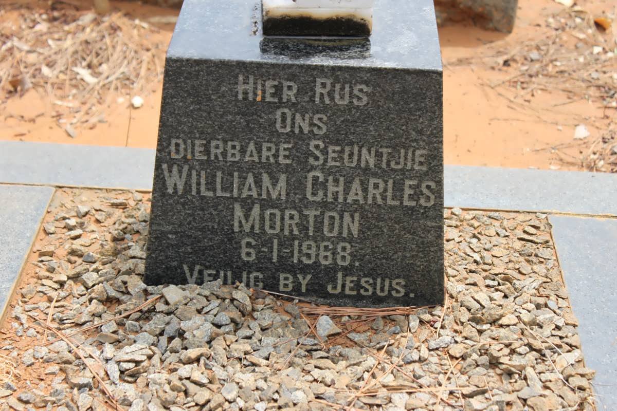 MORTON William Charles 1968-1968