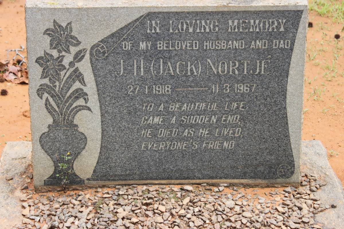NORTJÉ J.H, 1918-1967