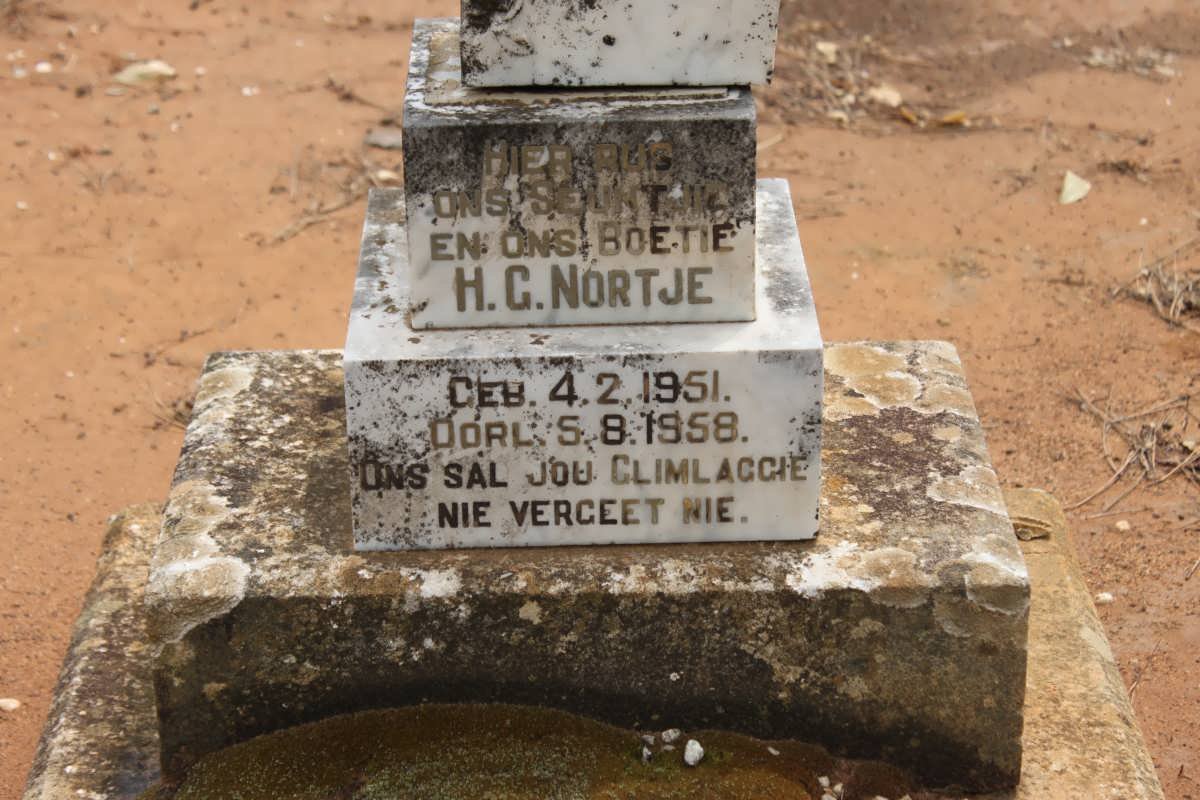 NORTJE H.G. 1951-1958
