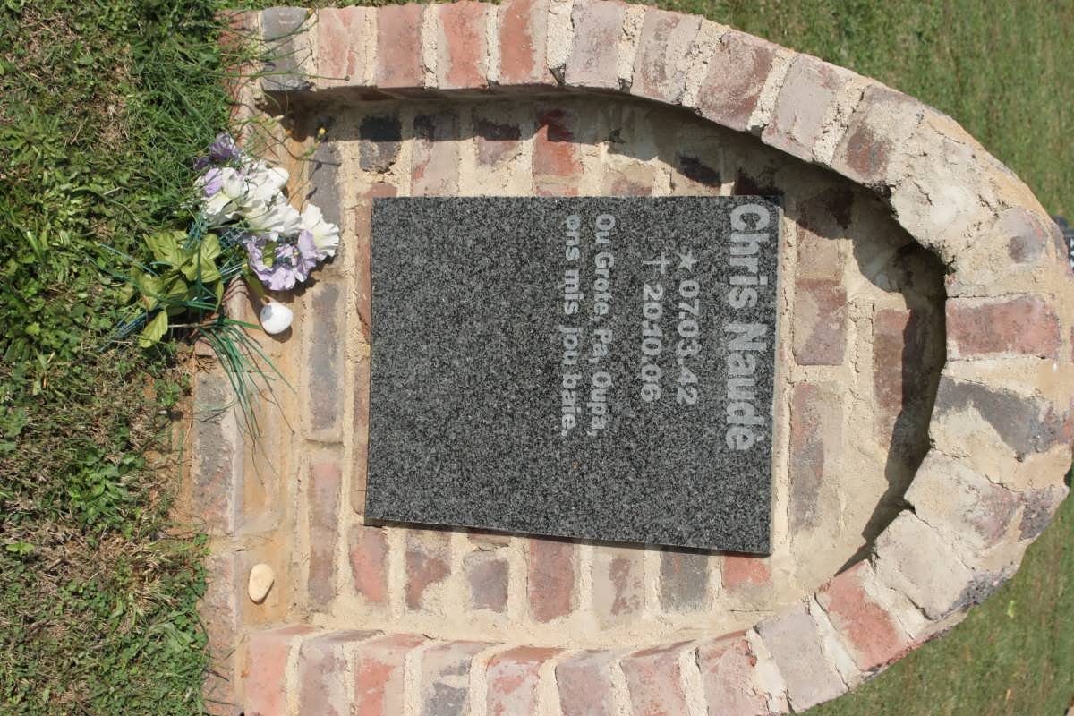 NAUDÉ Chris 1942-2006
