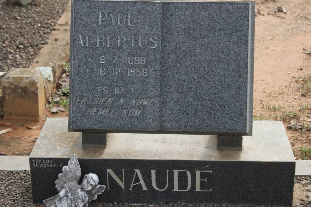 NAUDÉ Paul Albertus 1898-1956